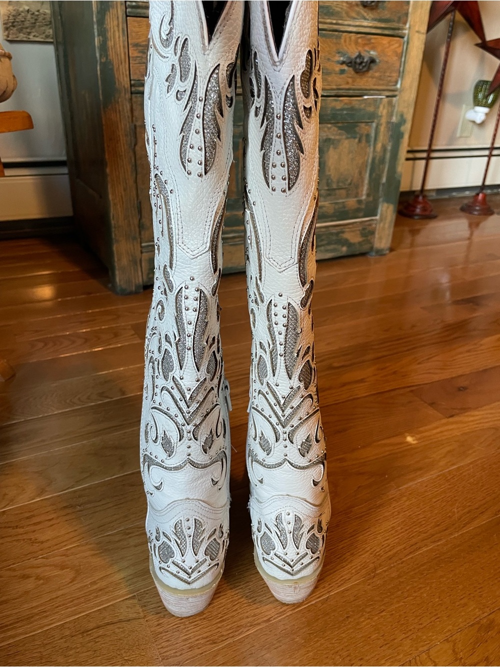 Rock ‘Em Over-The-Knee Cowboy Boots View 3